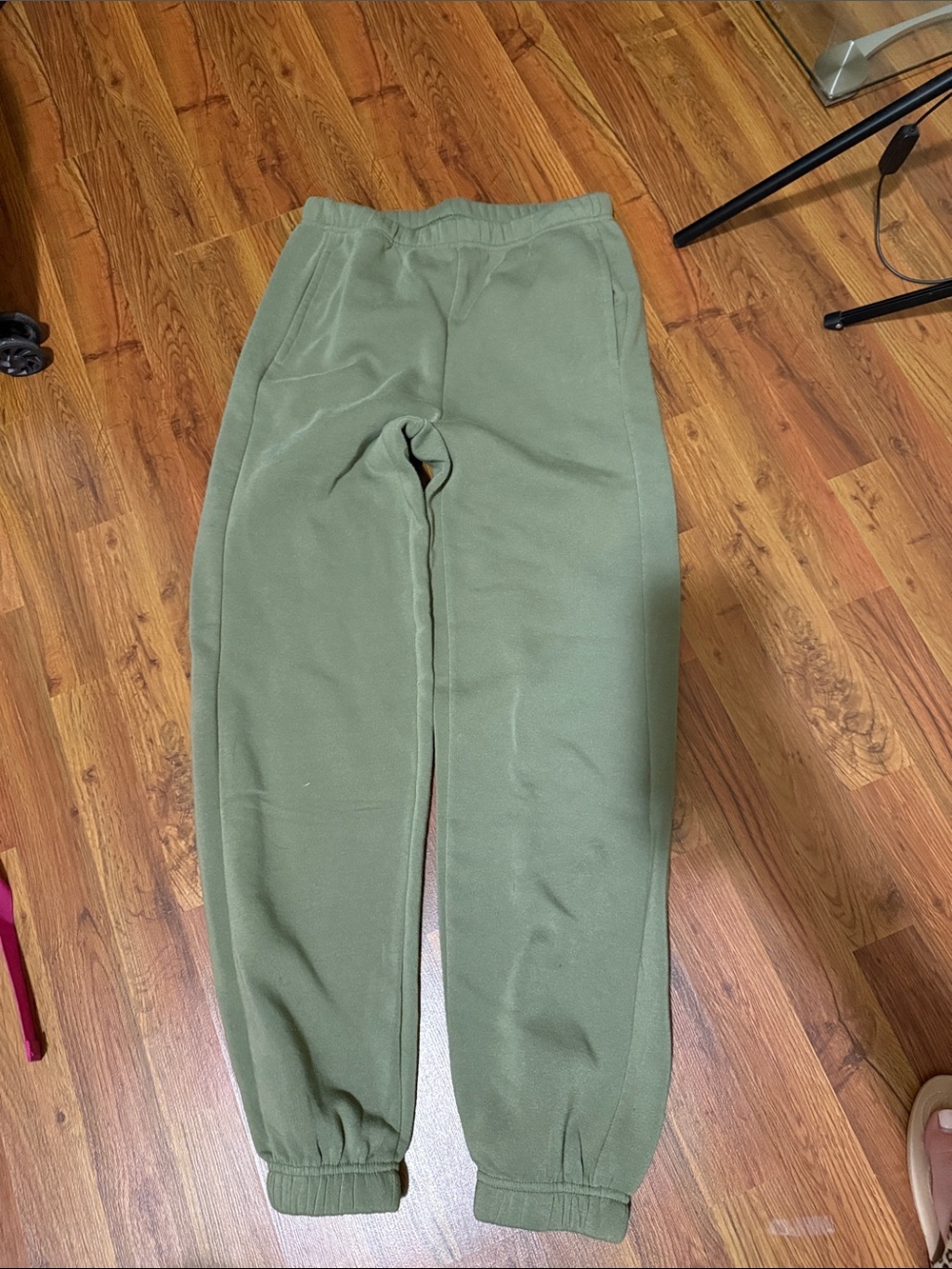 Olive Green Men's Jogger Sweatpants